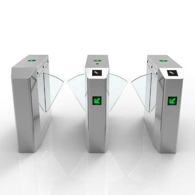Entrata ritrattabile del cancello girevole della falda di larghezza 550mm RFID del passaggio per l'appartamento