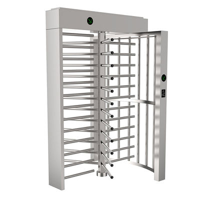 Cancello girevole pieno automatico biometrico del corpo di 304 di acciaio inossidabile barriere di sicurezza