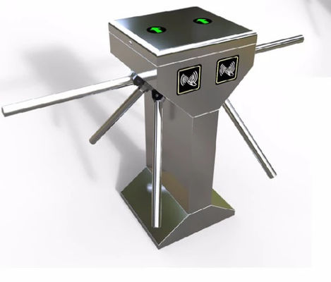 Portone pedonale AC220V 50HZ del cancello girevole di sicurezza RS485 di larghezza 550mm del passaggio