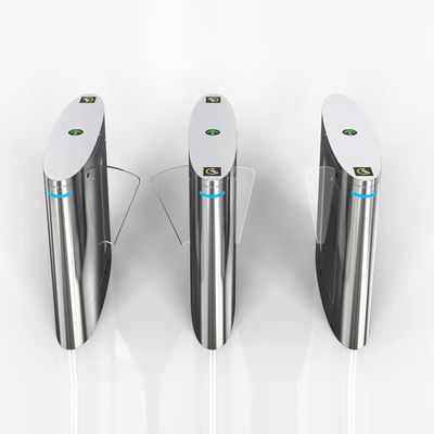 Barriera AC220V 50HZ della falda del cancello girevole del controllo di accesso di acciaio inossidabile di 304 gradi