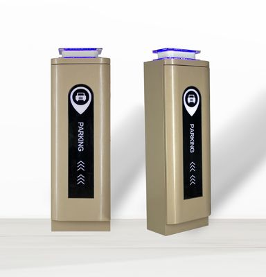 Portoni senza spazzola di parcheggio dell'automobile del portone della barriera di traffico di motore della luce antiurto del LED