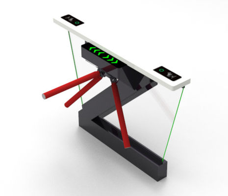 Controllo delle impronte digitali, treppiede, porta di sicurezza in un unico design elegante