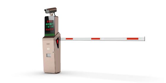Parcheggio con riconoscimento di targa intelligente per il sistema automatico di gestione del parcheggio