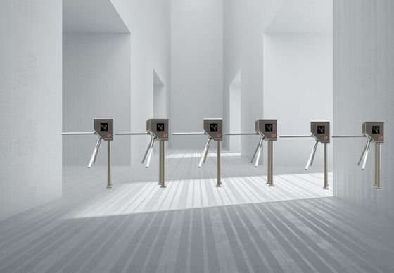 Sistema di controllo dell'accesso al cancello a treppiede Tornibile Barriera elettrica del cancello per edifici ufficio
