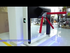 Portone 1s del cancello girevole del treppiede dei cancelli girevoli di sicurezza del cantiere di DC12V AC18V