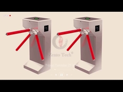 3 braccio treppiede giradischi cancello raccoglitore di carte di accesso mano spingere 60W per autobus