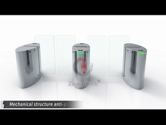 Sicurezza aeroportuale giradischi scorrevoli lettore di schede di controllo di accesso elettronico Riconoscimento facciale