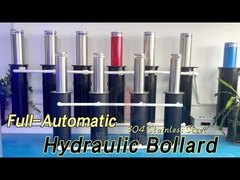 Bollard idraulico a sollevamento retrattile per la sicurezza Altura di sollevamento 600 mm-1200 mm Spessore 6 mm