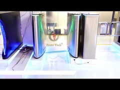 Cancello girevole acrilico della barriera della falda del braccio con le persone/min dell'impronta digitale 40