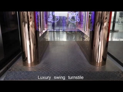 Larghezza pedonale 550mm del passaggio del portone del cancello girevole dell'oscillazione 304SS