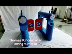 Sistema bidirezionale 120W del controllo di accesso dei cancelli girevoli del parco di divertimenti