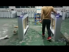 Contatori di traffico esterno 220V Porta girante a rotazione Autenticazione biometrica