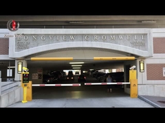 Barriera senza fili dell'asta di traffico del sistema di parcheggio di riconoscimento della targa di immatricolazione della macchina fotografica di Lpr