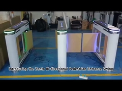 Persone biometriche/min del controllo di accesso 30-40 del passaggio dell'oscillazione del cancello girevole bidirezionale della barriera