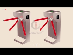 304 portone 0.2s/Person del cancello girevole del braccio del controllo di accesso tre di acciaio inossidabile